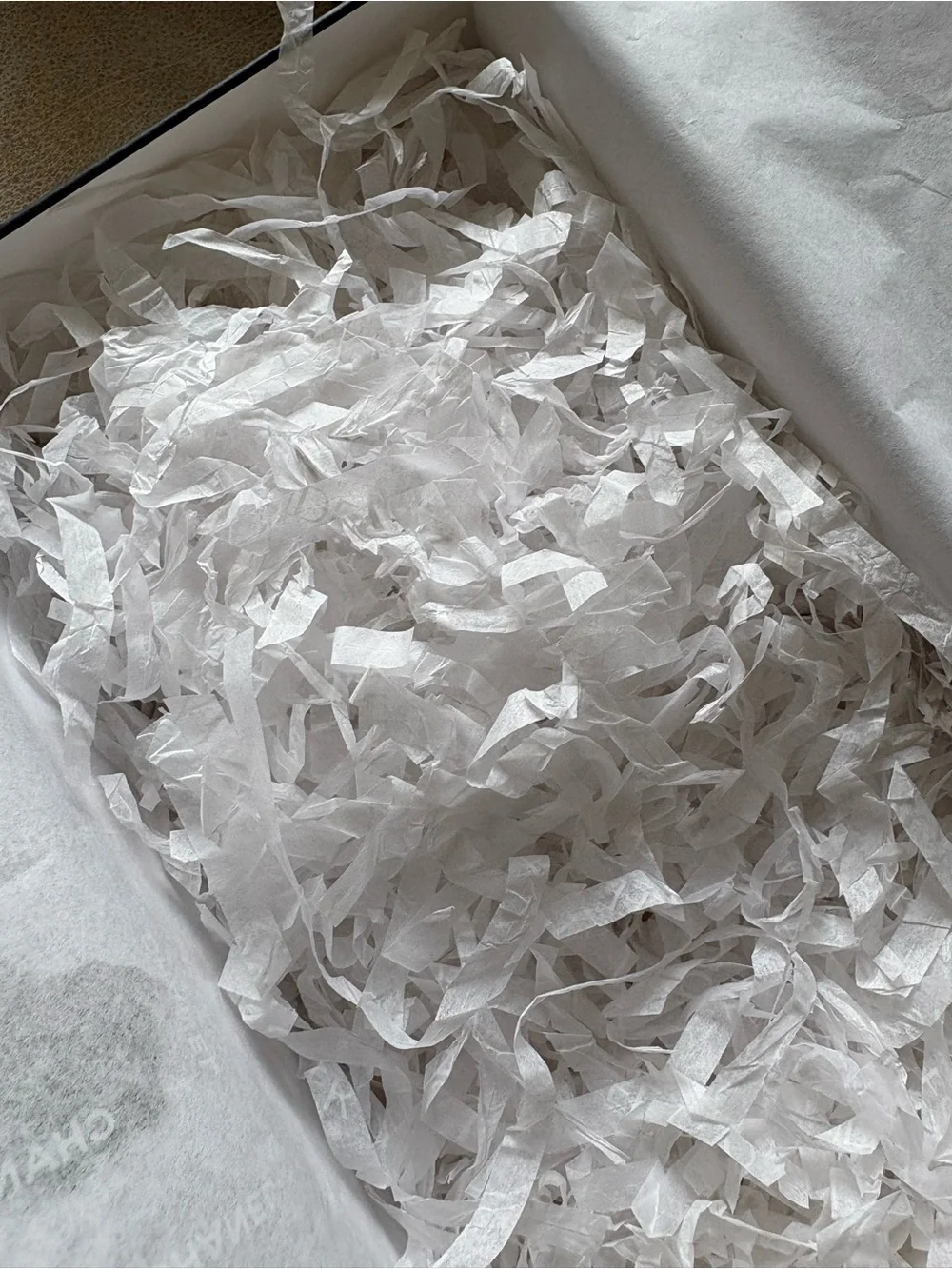 CHANEL White Box with Black Accent